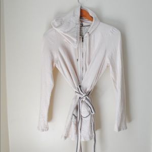 Size M, women’s jacket from Anthropologie.